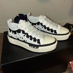 AMIRI Black Leather Clutch